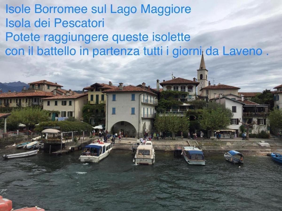 Casa Chia Lago Maggiore Laveno Eksteriør billede
